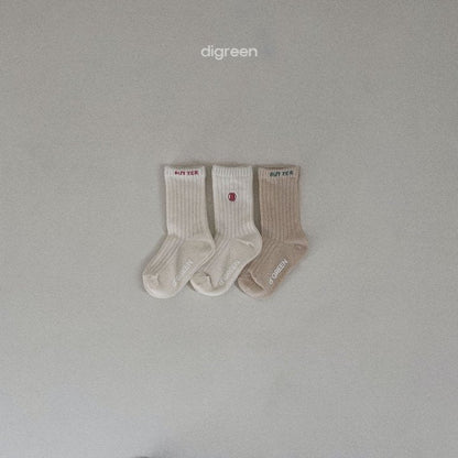 [D'Green] Butter Socks Set