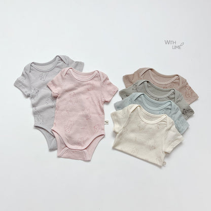 [PRE-ORDER] Summer Fish Bear Body Suit