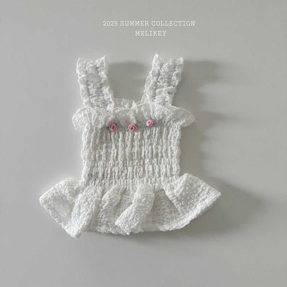 Three Rose Blouse [M(3-4yr)]