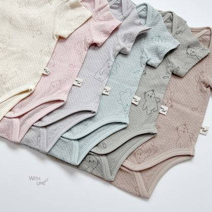 [PRE-ORDER] Summer Fish Bear Body Suit
