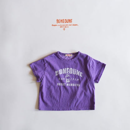 Crew T-Shirts [Blue/XS(1-2yr)]