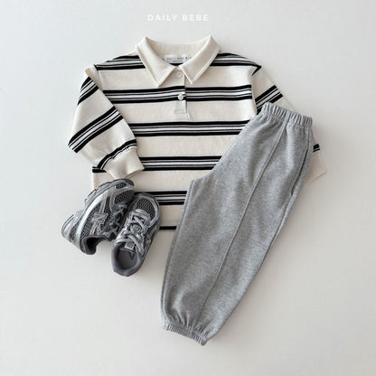 [PRE-ORDER] Collar Stripe T-Shirts
