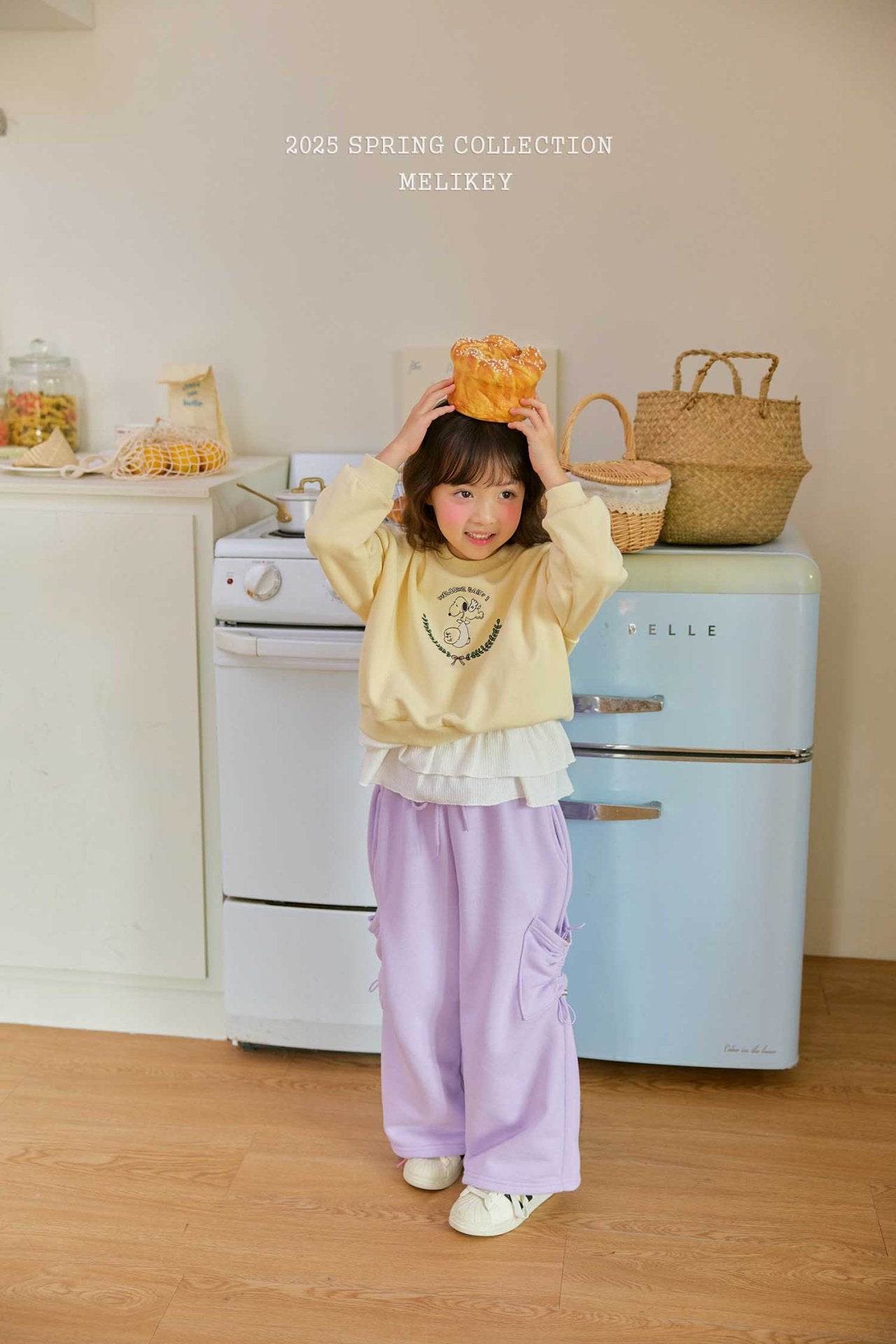 Cargo Ribbon Pants [Lavender/JM(8-9yr)]