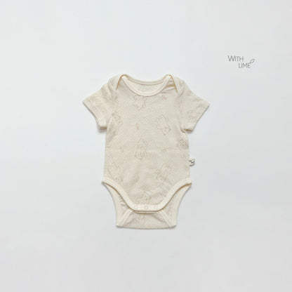 [PRE-ORDER] Summer Fish Bear Body Suit