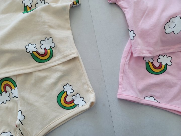[PRE-ORDER] Rainbow Cloud Top Bottom Set