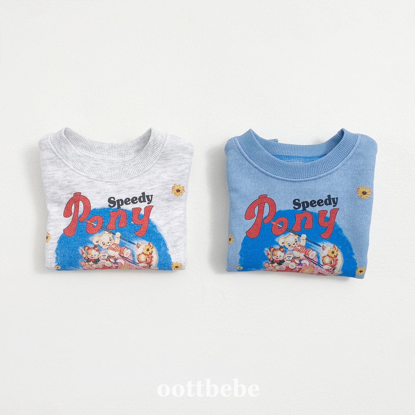 [PRE-ORDER] Pony Sweatshirts (Mom&Dad Couple)