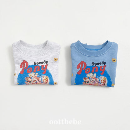 [PRE-ORDER] Pony Sweatshirts (Mom&Dad Couple)