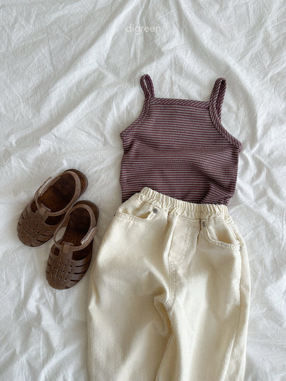 [PRE-ORDER] Peanut Stripe Tank Top