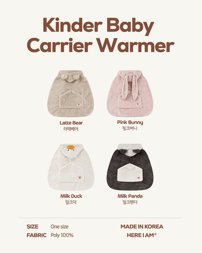 [PRE-ORDER] Kinder Baby Carrier Warmer