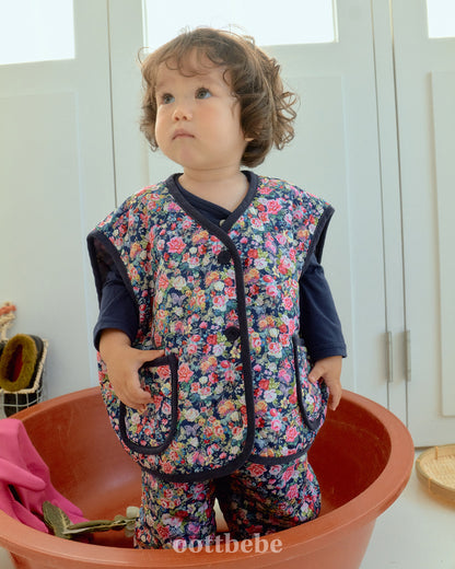 [Limit Time Order] Grandma Vest Bottom Set