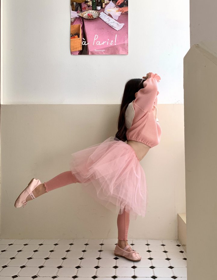 Sha Skirts Leggings [Pink/5/S(2-3yr)]