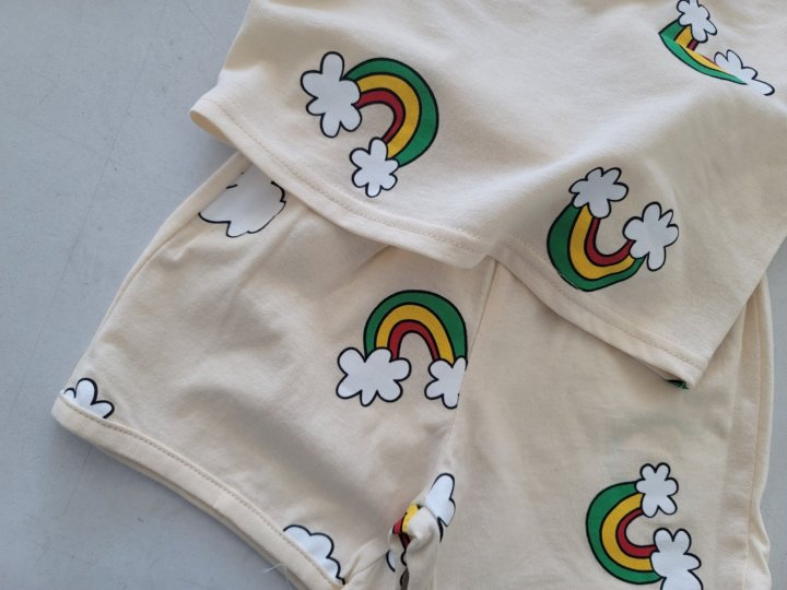 [PRE-ORDER] Rainbow Cloud Top Bottom Set