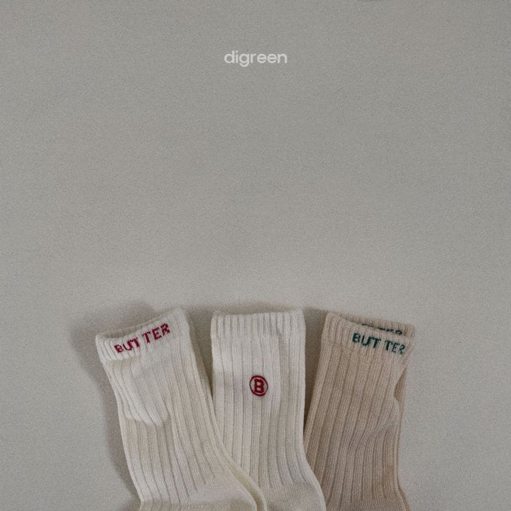 [D'Green] Butter Socks Set