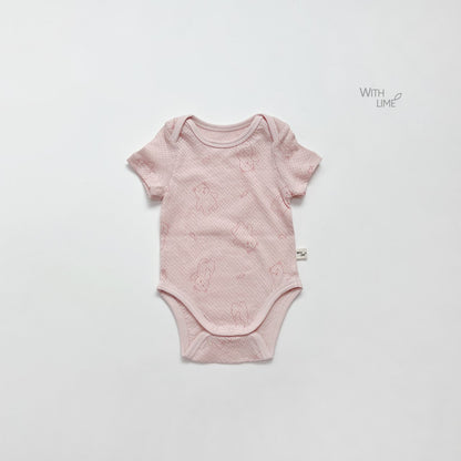 [PRE-ORDER] Summer Fish Bear Body Suit