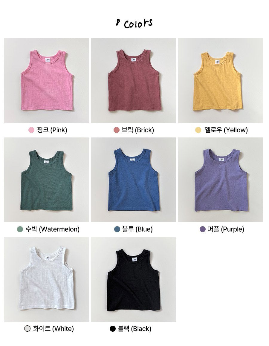 [PRE-ORDER] Liz Basic Sleeveless T-Shirts
