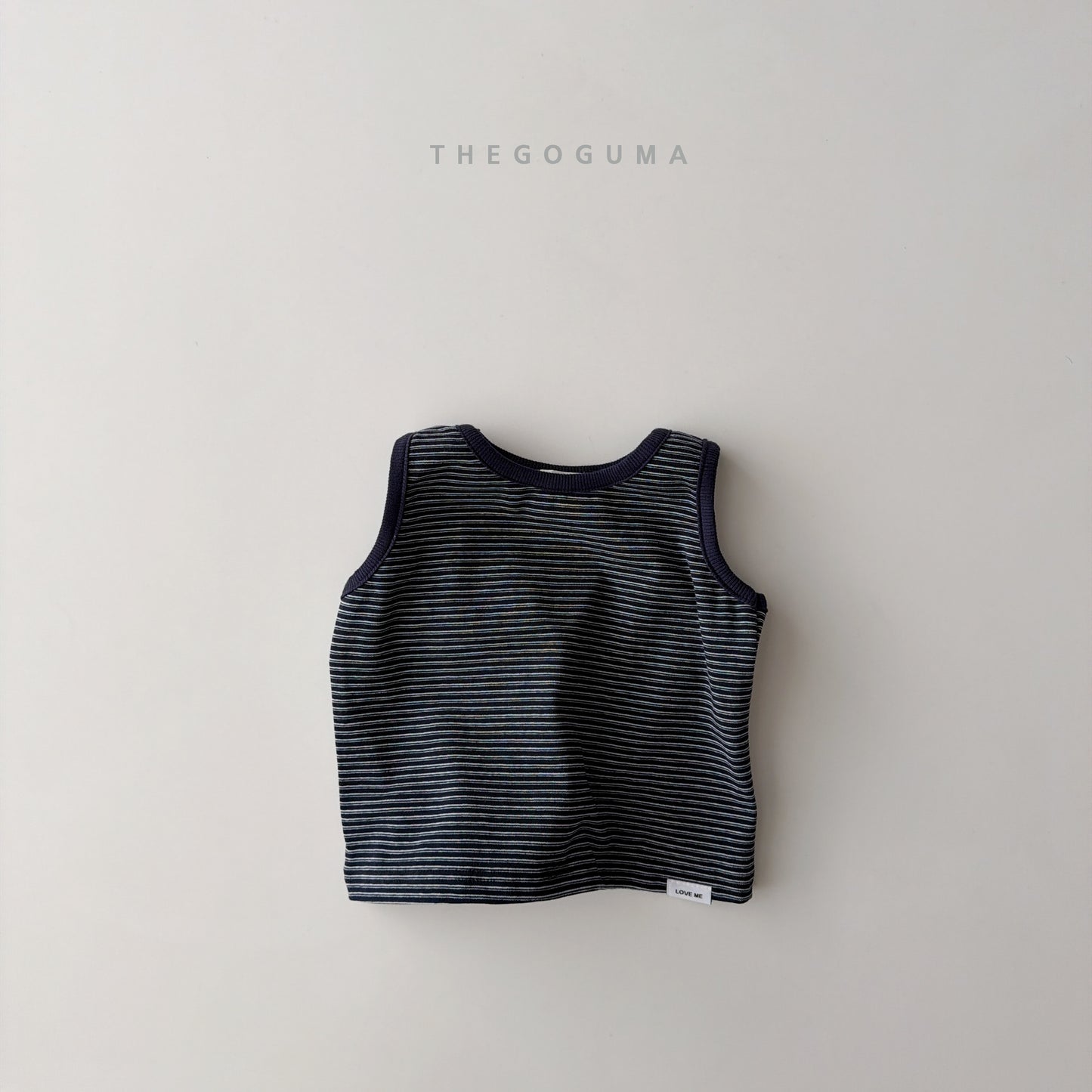 [PRE-ORDER] Petite Stripe Sleeveless T-Shirts