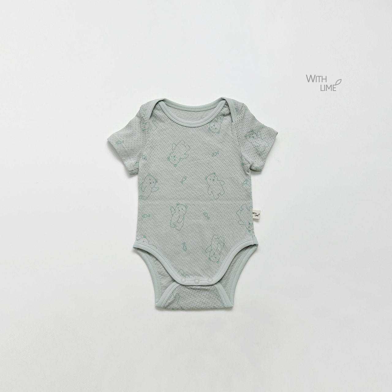 [PRE-ORDER] Summer Fish Bear Body Suit