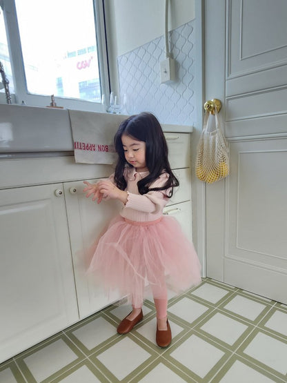 Sha Skirts Leggings [Pink/5/S(2-3yr)]