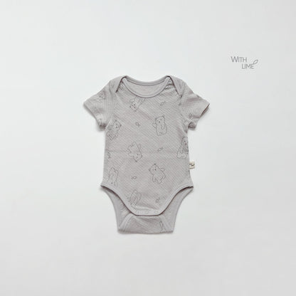 [PRE-ORDER] Summer Fish Bear Body Suit