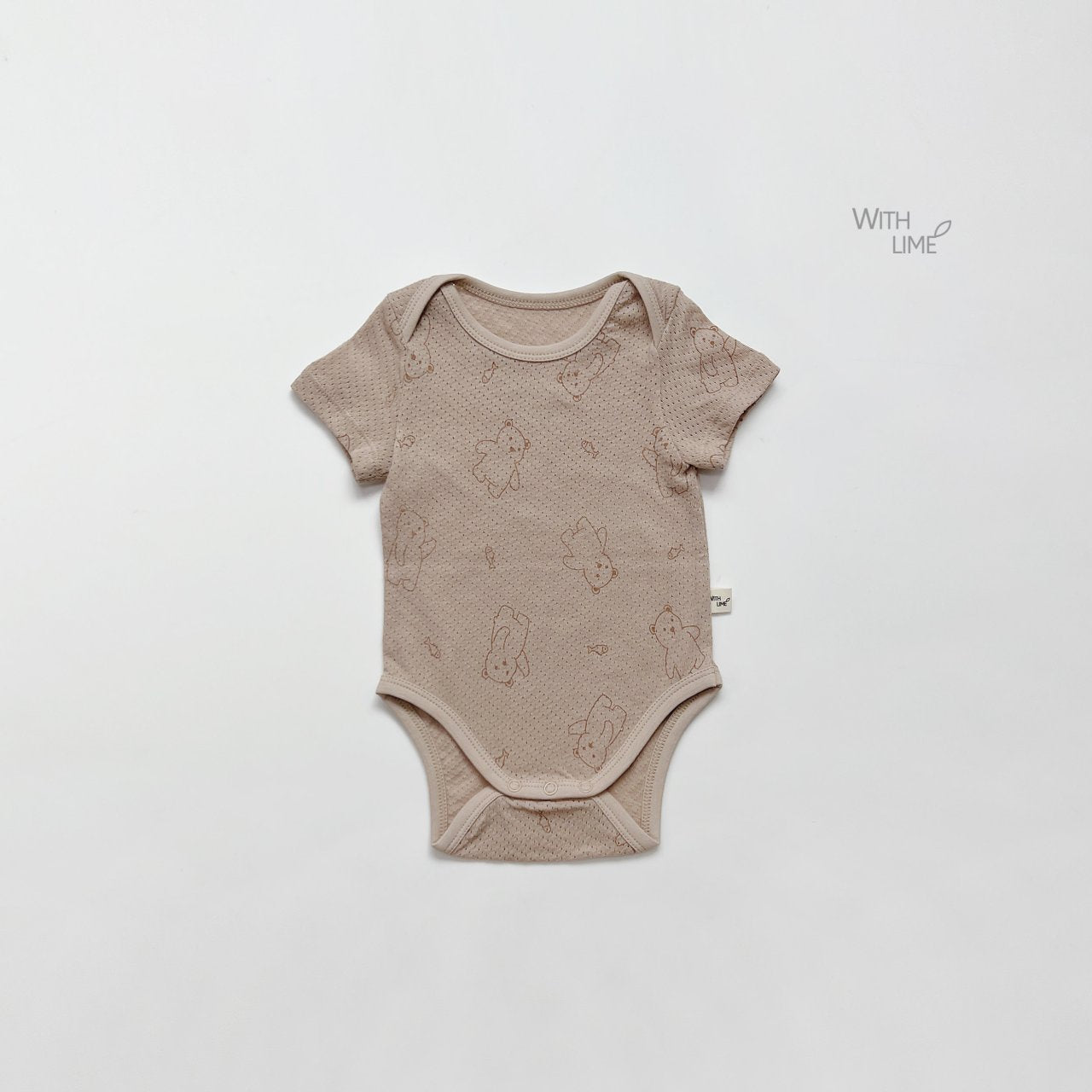 [PRE-ORDER] Summer Fish Bear Body Suit