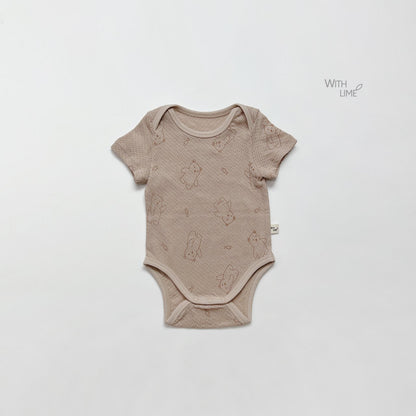 [PRE-ORDER] Summer Fish Bear Body Suit