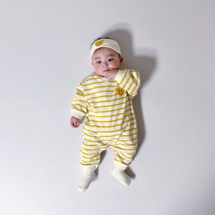 [PRE-ORDER] Heart Smile Body Suit+Hair Band Set