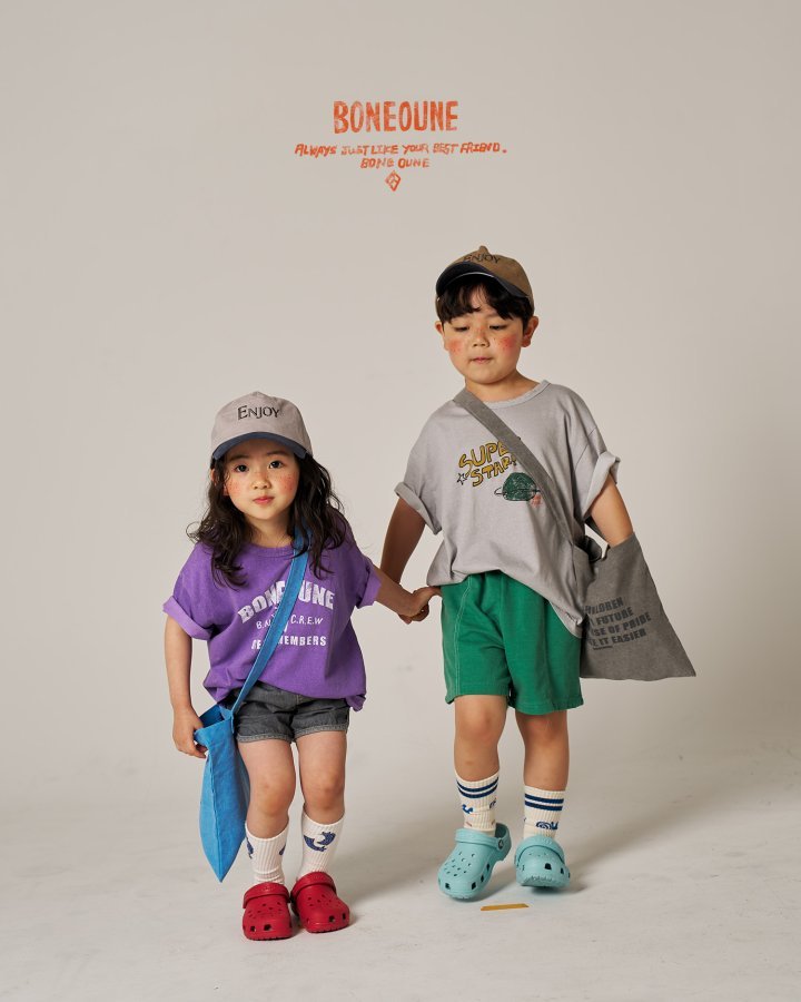 Crew T-Shirts [Blue/XS(1-2yr)]