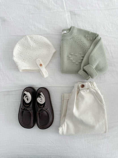 [PRE-ORDER] Love Eyelet Sweater Top