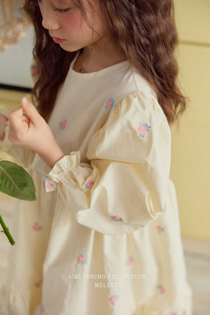 Jasmine Embroidery Dress [S(2-3yr)]