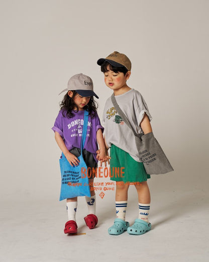 Crew T-Shirts [Blue/XS(1-2yr)]