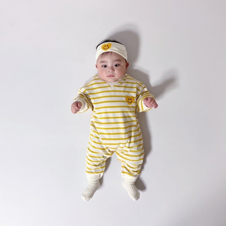 [PRE-ORDER] Heart Smile Body Suit+Hair Band Set