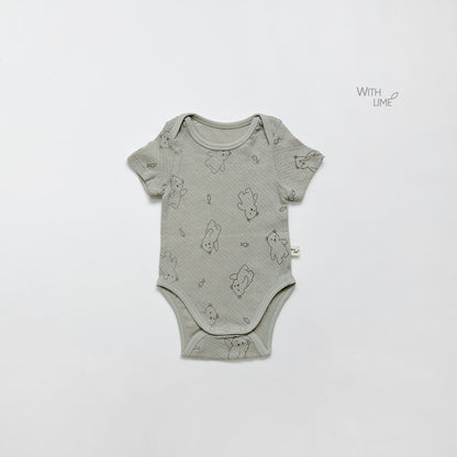 [PRE-ORDER] Summer Fish Bear Body Suit