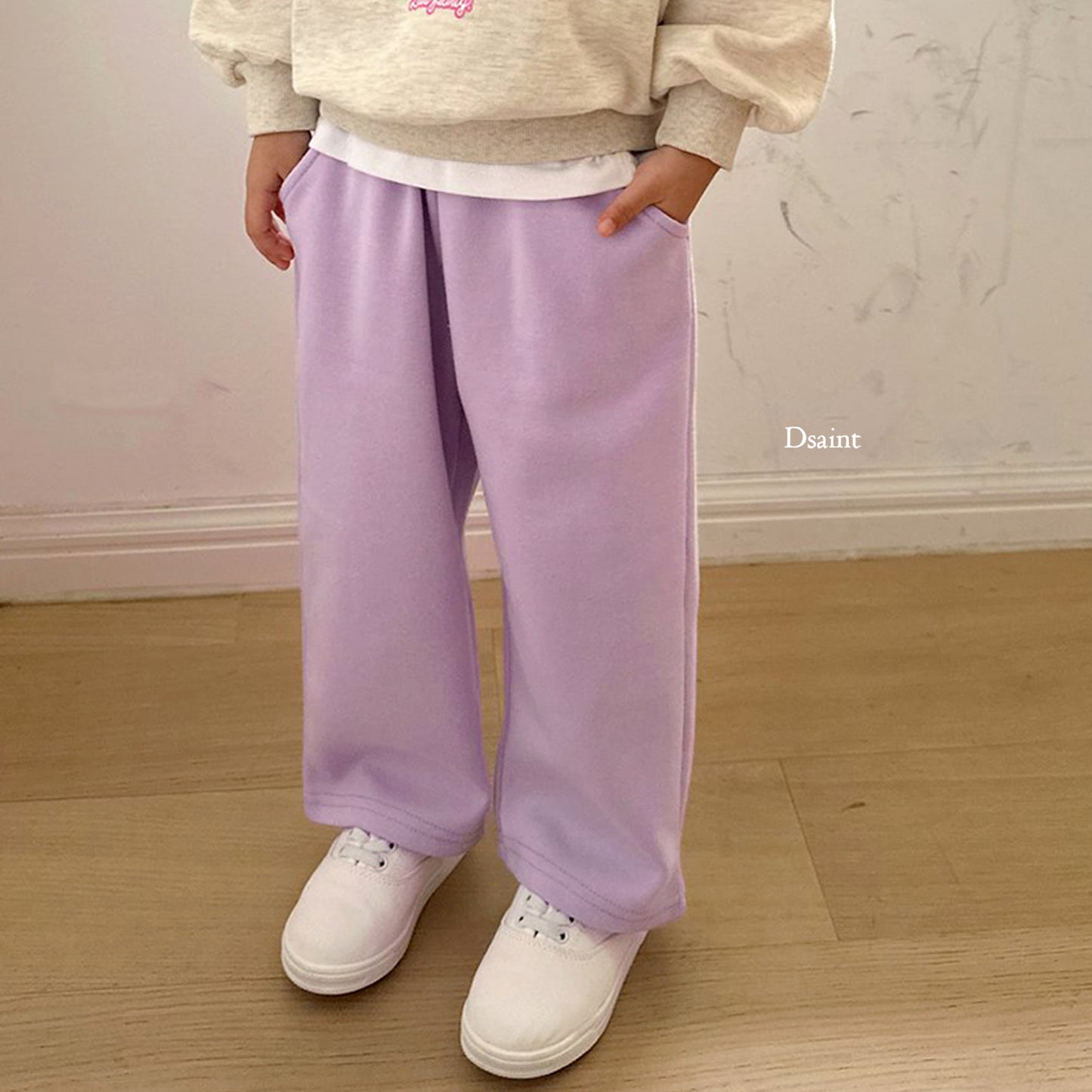 Wide Pants [Oatmeal/7/M(3-4yr)]