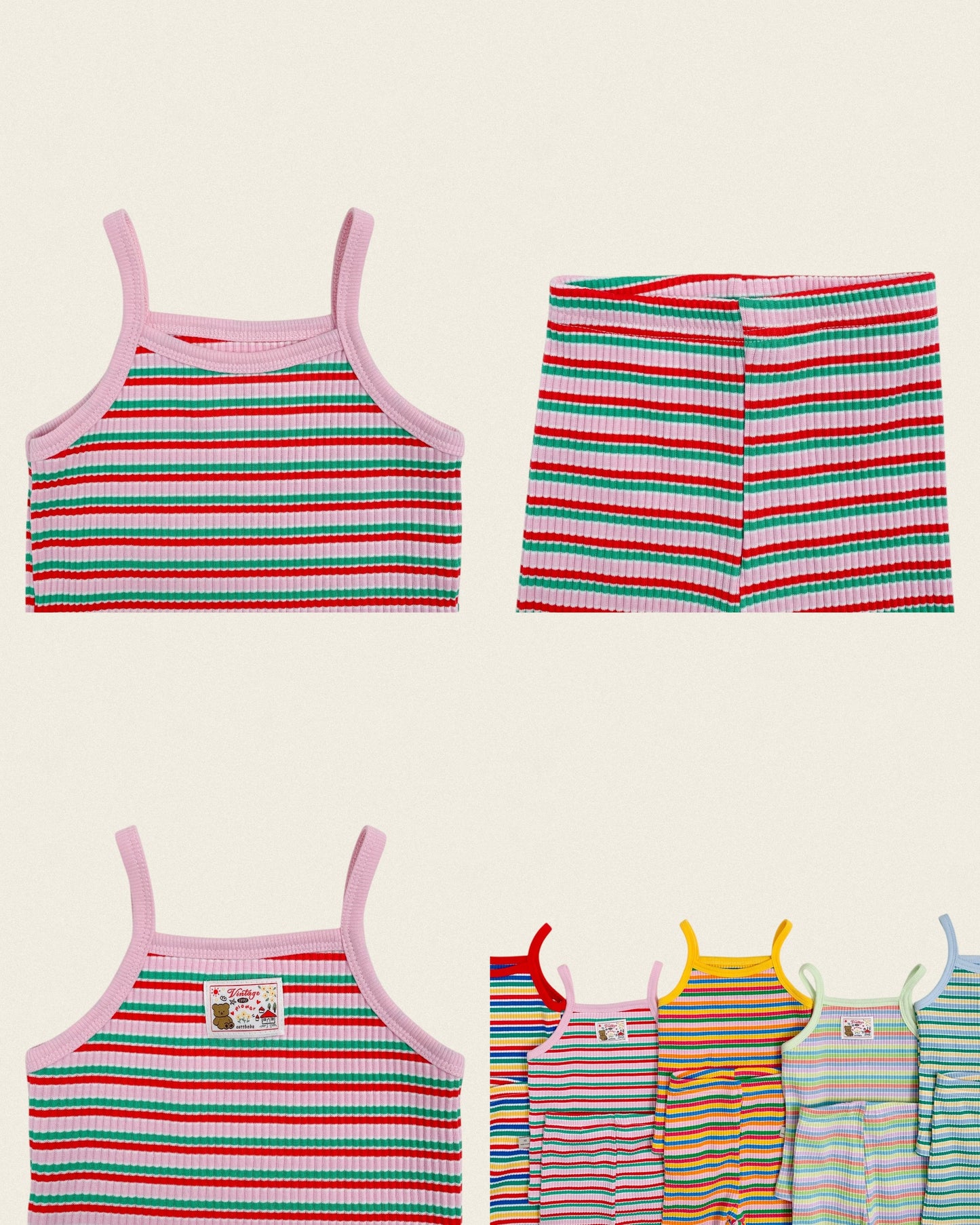 [PRE-ORDER] Rainbow Top Bottom Set