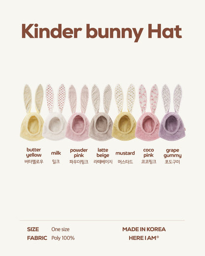 [PRE-ORDER] Kinder Bunny Hat