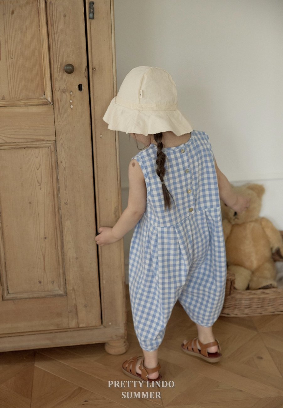 [PRE-ORDER] Check Jump Suit