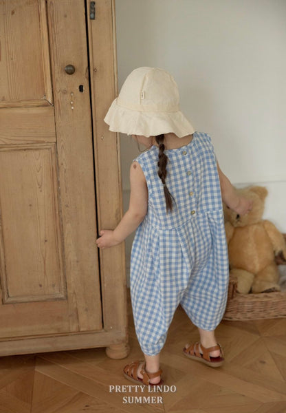 [PRE-ORDER] Check Jump Suit