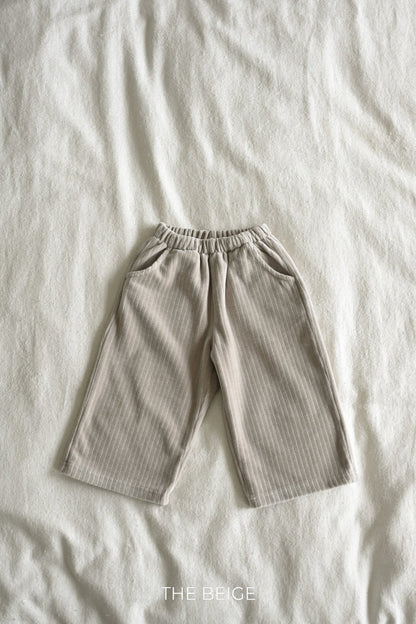 [PRE-ORDER] Ribbed Velour Wide Pants