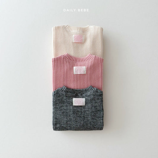 [PRE-ORDER] Ribbed Knit Sweatshirts