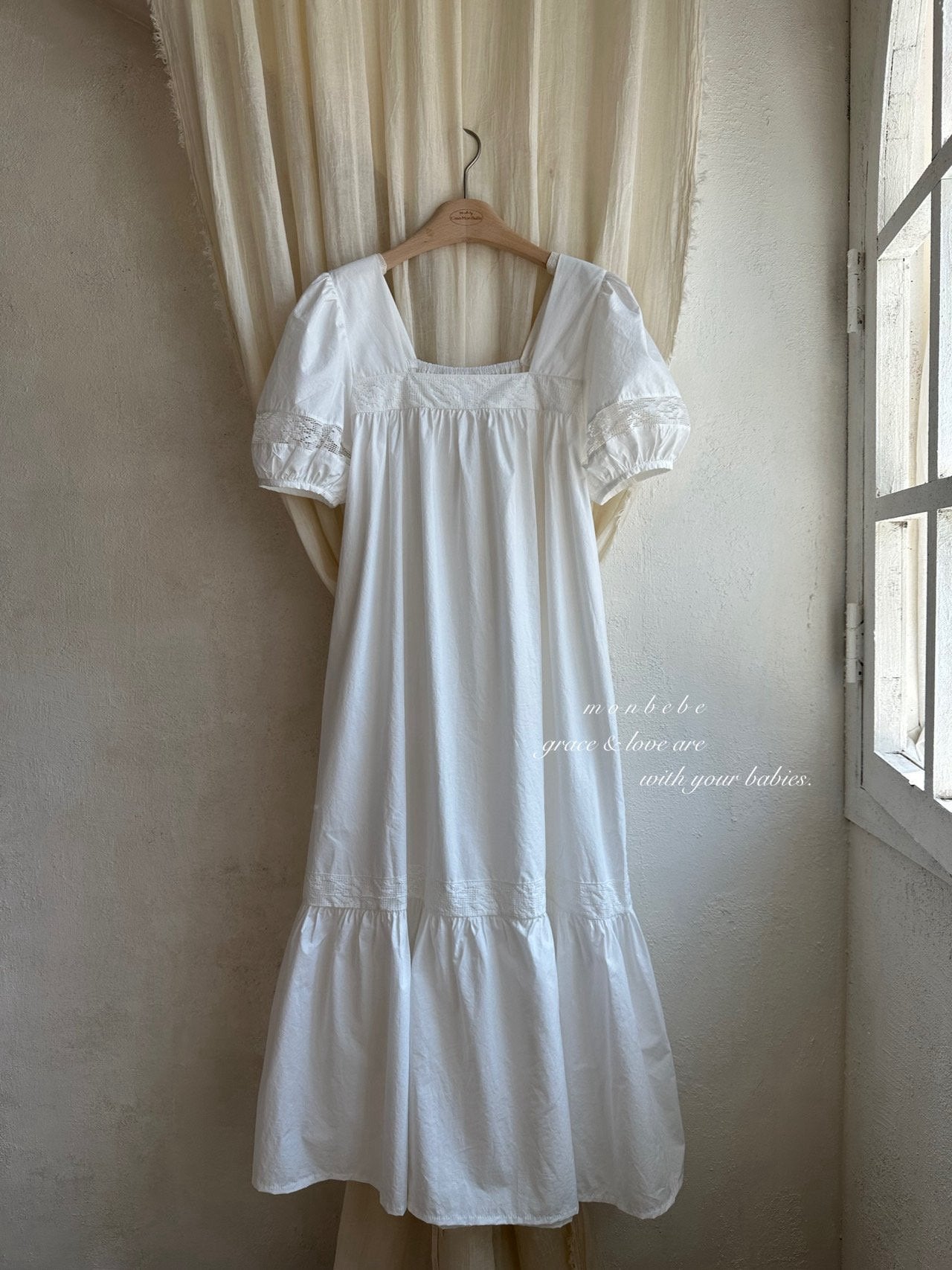 [PRE-ORDER] Rose Square Neck Dress (Mom Couple)