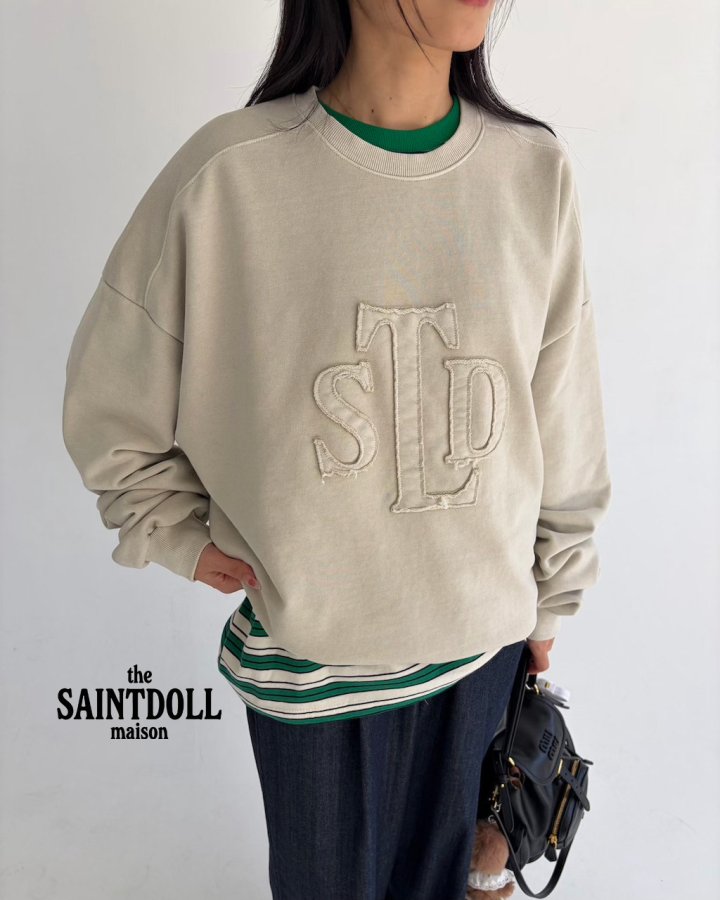 [PRE-ORDER] Embroidery Pigment Sweatshirts (Mom Couple)