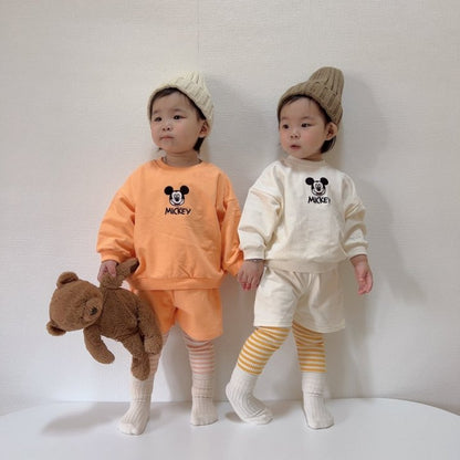 [PRE-ORDER] Mickey Embroidery Top Bottom Set