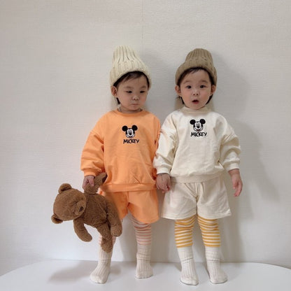 [PRE-ORDER] Mickey Embroidery Top Bottom Set