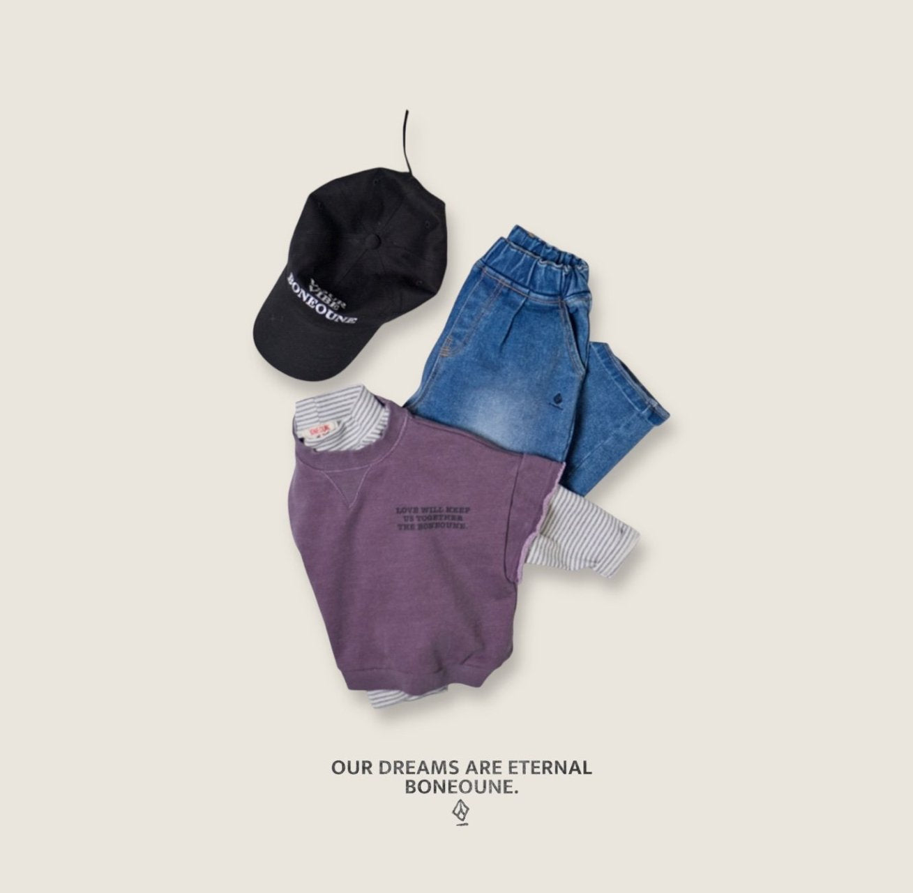 [PRE-ORDER] Easy Go Span Denim Pants