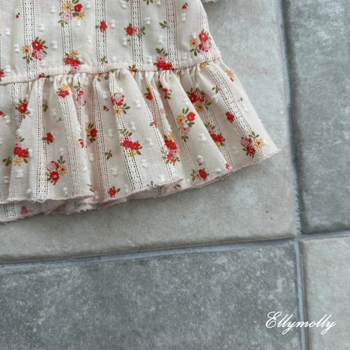 [PRE-ORDER] Flower Eyelet Blouse