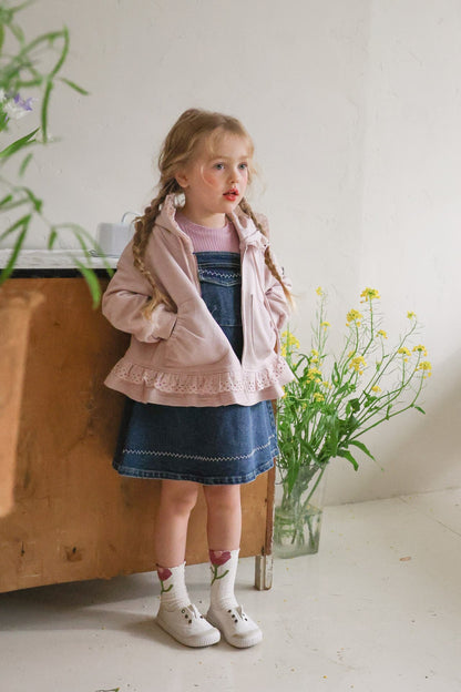 Eva Dress [Blue Denim/120/L(4-5yr)]