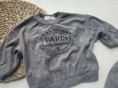 [PRE-ORDER] Paris Velour Top Bottom Set