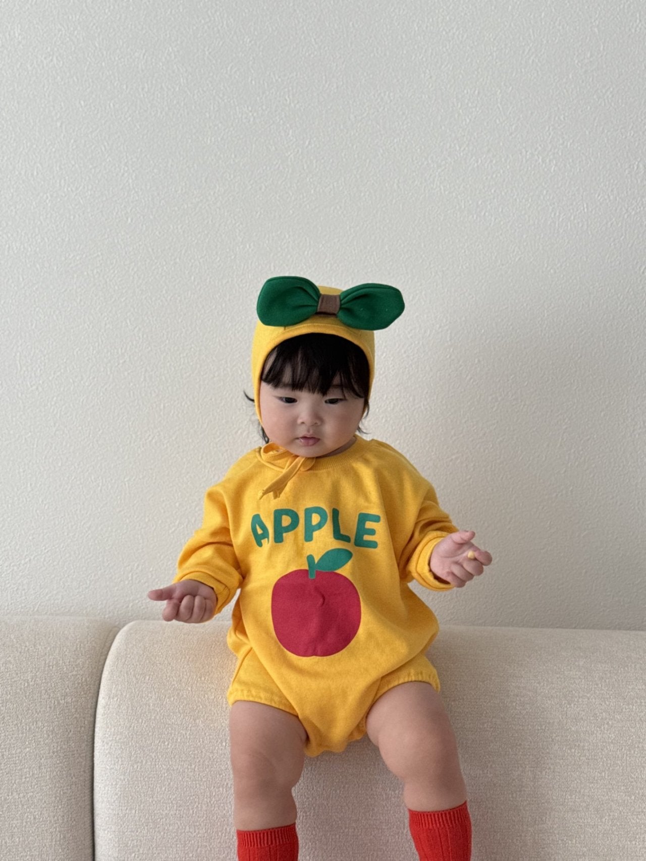 [PRE-ORDER] Fruits Body Suit + Bonnet Set