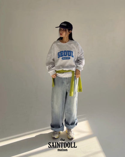 [PRE-ORDER] Seoul Sweatshirts (Mom Couple)