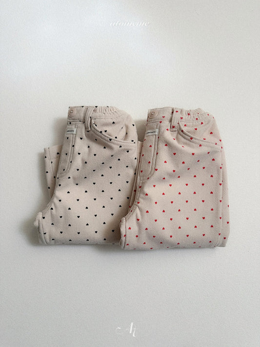 [PRE-ORDER] Heart Corduroy Pants